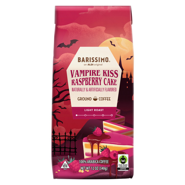 Barissimo Vampire Kiss Raspberry Cake Ground Coffee Same-Day