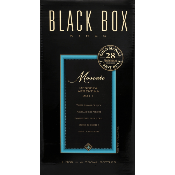 Black Box Wines Moscato, Mendoza Argentina, 2011 Same-Day Delivery