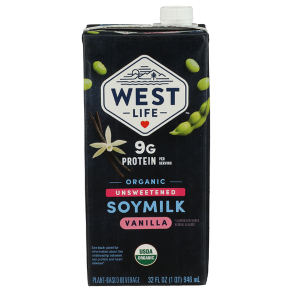 West Life Vanilla Unsweetened Soy Beverage
