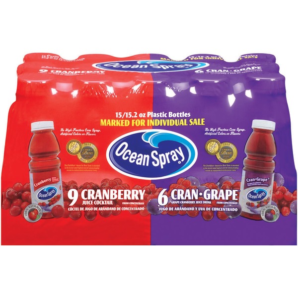 Ocean Spray Cranberry Grape Juice Cocktail