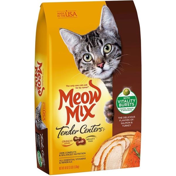 Meow Mix - Tender Centers w/ Vitality - 4/3 lb