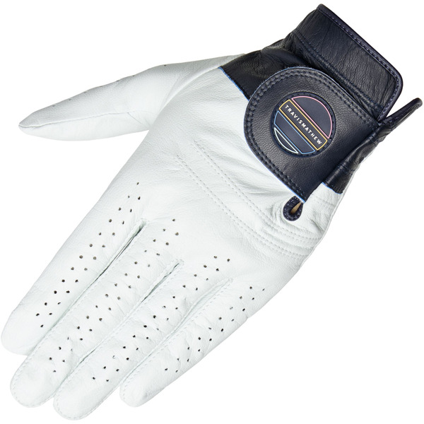 Travis Mathew Get Out of Town Golf Glove, Size M, Regular, Left Hand - White