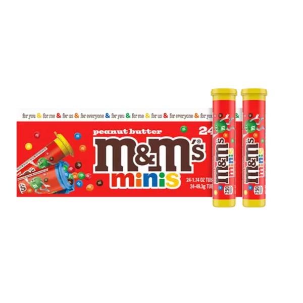Peanut Butter M&M'S Minis - 1.74oz/24ct