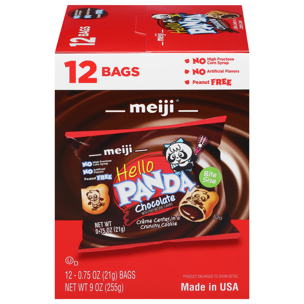 Meiji Chocolate Crème Center in a Crunchy Cookie Shell Same-Day