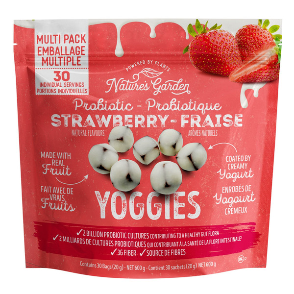 Nature's Garden Probiotic Strawberry Yoggies