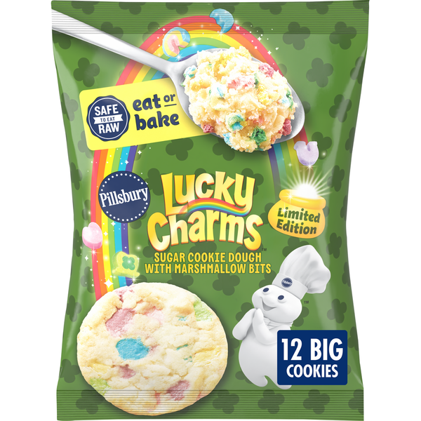 Pillsbury Ready to Bake! Limited Edition Lucky Charms Cookie Dough