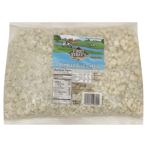 First Street Blue Cheese, Crumbled