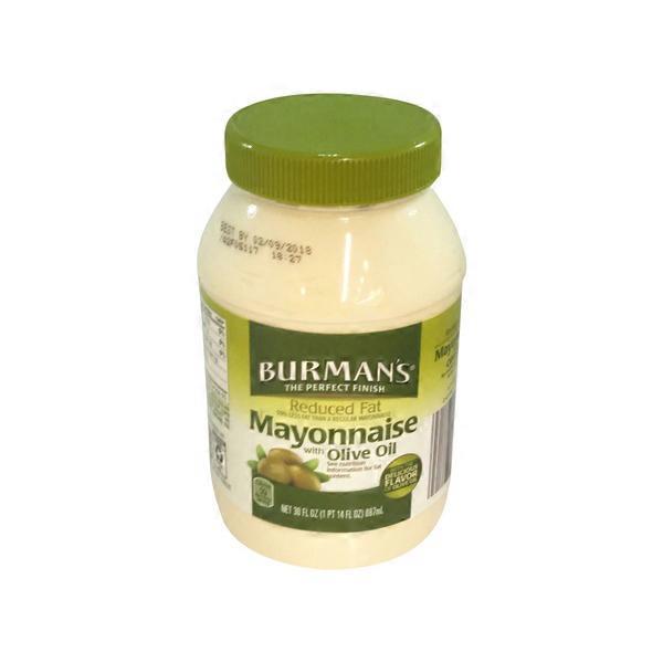 Burman's Olive Oil Mayonnaise (30 fl oz) Instacart