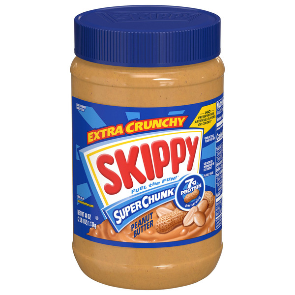 SKIPPY SUPER CHUNK Peanut Butter, 40 OZ