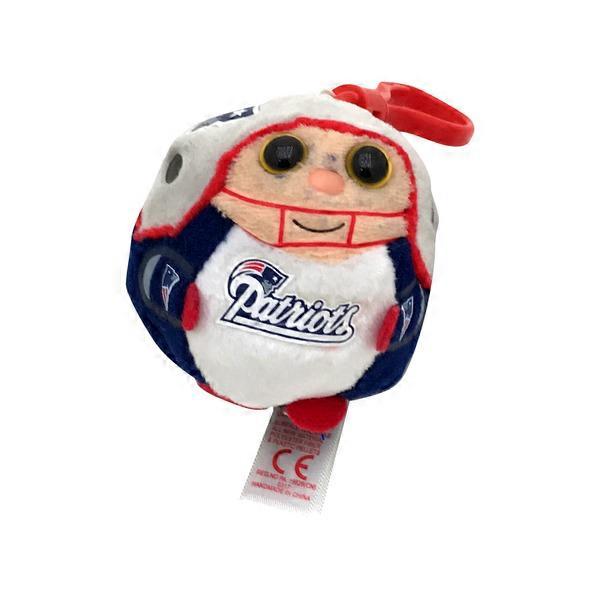 TY Beanie New England Patriots Ball Clip Same-Day Delivery or