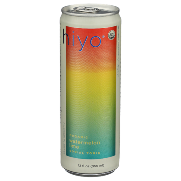 Hiyo Organic Watermelon Lime Functional Seltzer Single Same-Day