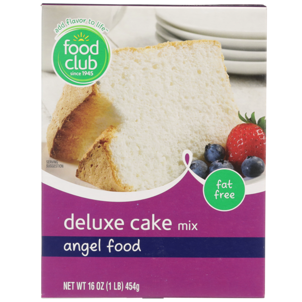 Food Club Angel Food Deluxe Cake Mix (16 oz) Instacart