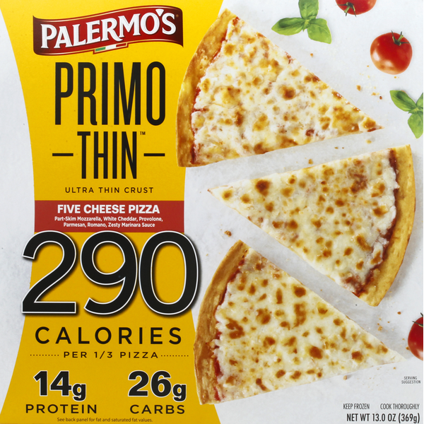 Palermo's Pizza, Five Cheese, Ultra Thin Crust (13 oz) Instacart