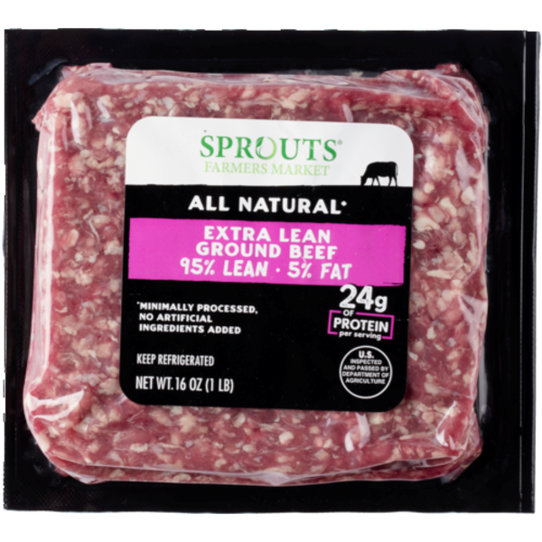 Sprouts All Natural 95% Extra Lean Ground Beef