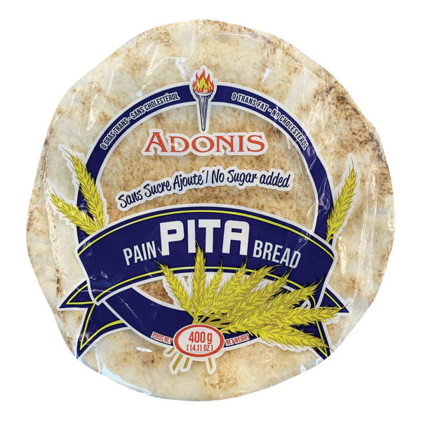 Adonis Adonis No Sugar Added Pita Bread Same-Day Delivery | Instacart