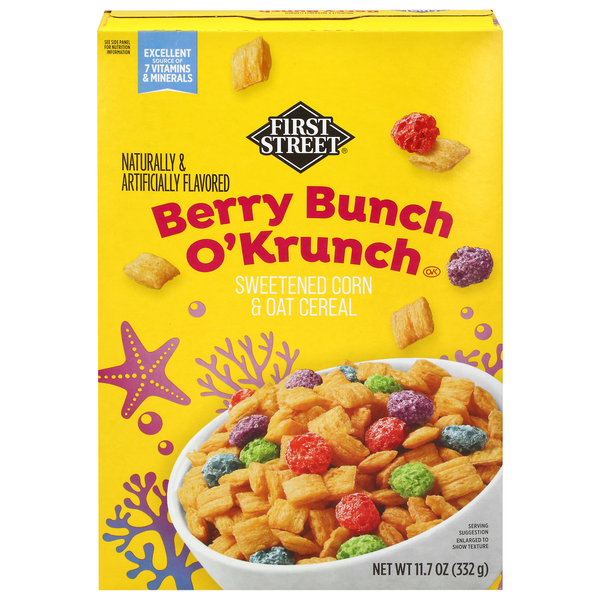 First Street Berry Bunch O' Krunch Cereal