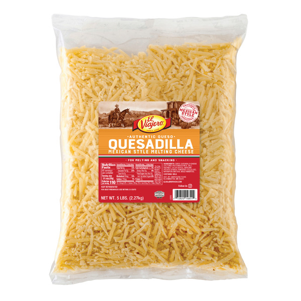 El Viajero - Shredded Queso Quesadilla - 5 lb