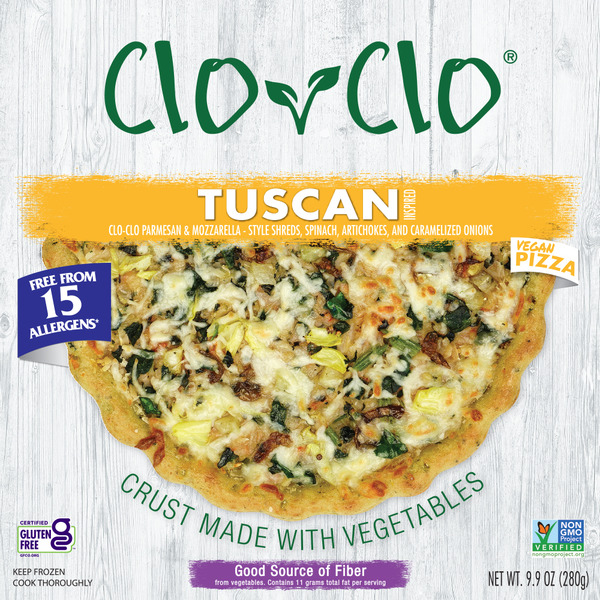 CLO-CLO Vegan Foods Tuscan Pizza Same-Day Delivery or Pickup | Cub