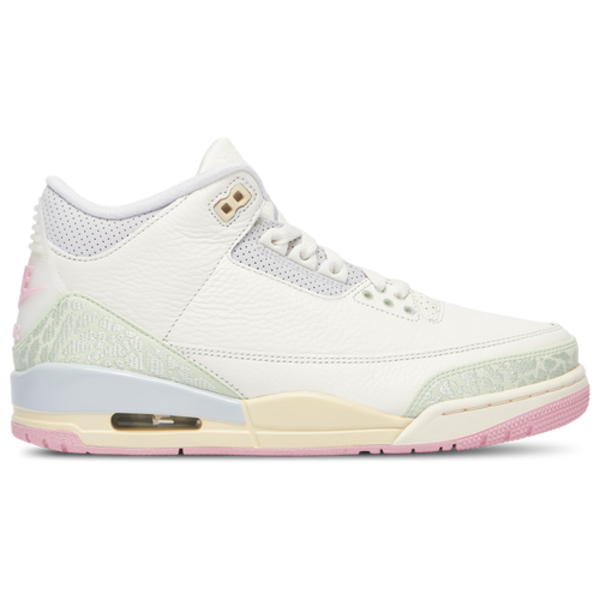Jordan Air 3 Retro 'Sail and Jade Aura' Basketball Shoes, Men's Size 10.5/Women's 12, Medium Width - Hyper Jade & Sail