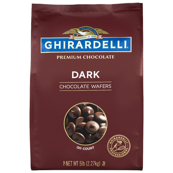 Ghirardelli - Dark Chocolate Wafers - 5lb