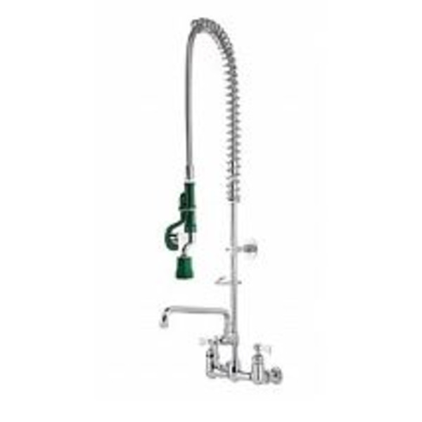 Krowne - 17-109WL - Wall Mounted Pre-Rinse with Add-On Faucet, 8" centers, 12" spout