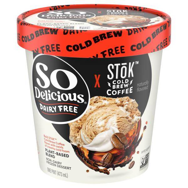 So Delicious Plant Based Blend Frozen Dessert, SToK Cold Brew