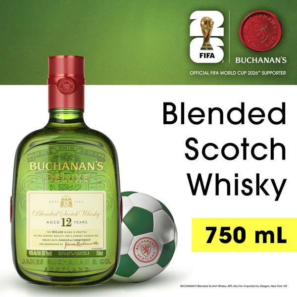Buchanan's DeLuxe Aged 12 Years Blended Scotch Whisky Same-Day