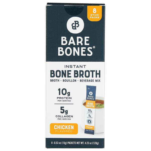 Bare Bones Instant Chicken Bone Broth