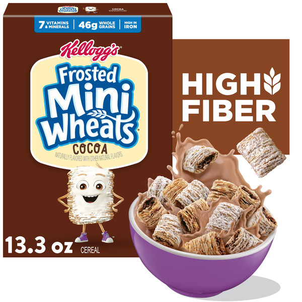 Kellogg's Frosted Mini-Wheats Frosted Mini-Wheats Cocoa Breakfast Cereal