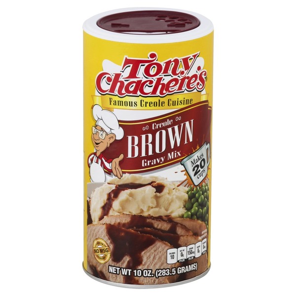 Tony Chachere's Gravy Mix, Brown, Creole (10 oz) Instacart