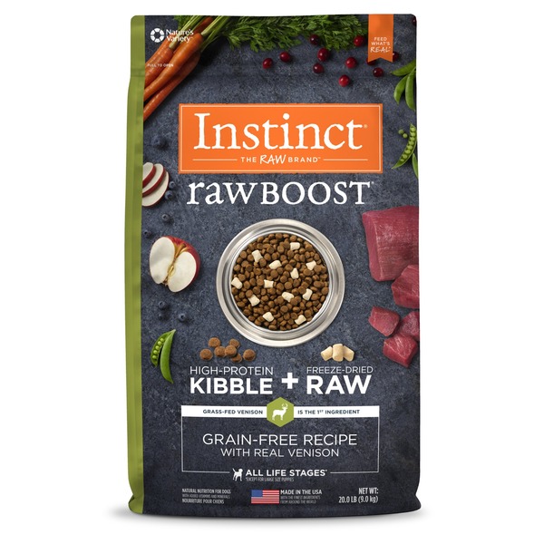 instinct venison cat food