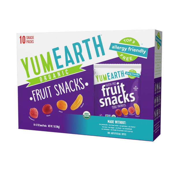 YumEarth Organic Fruit Snacks Box Same-Day Delivery or Pickup