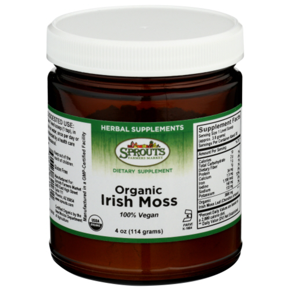 Sprouts Farmers Market Sprouts Organic Irish Moss 100% Vegan Same-Day