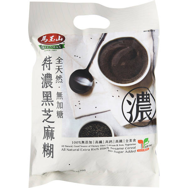 Greenmax No Sugar Rich Black Sesame Cereal