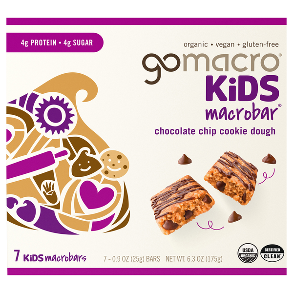 GoMacro Chocolate Chip Cookie Dough MacroBar