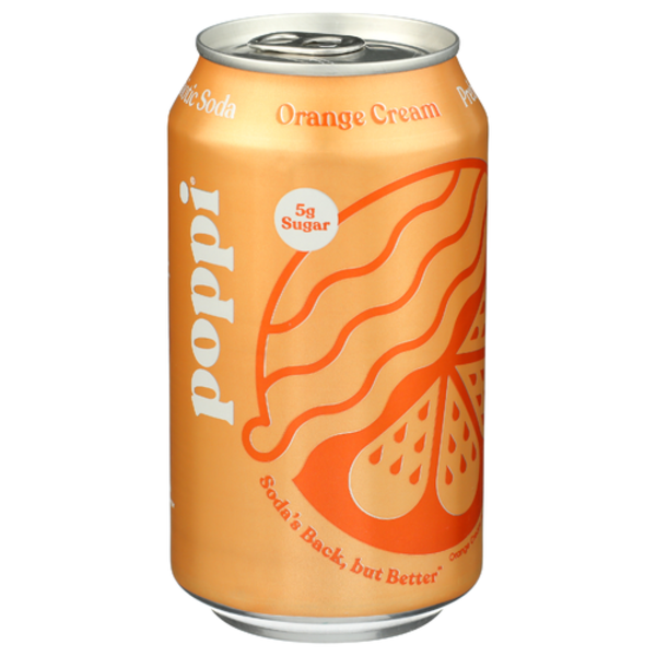 Poppi Orange Cream Prebiotic Soda Same-Day Delivery or Pickup
