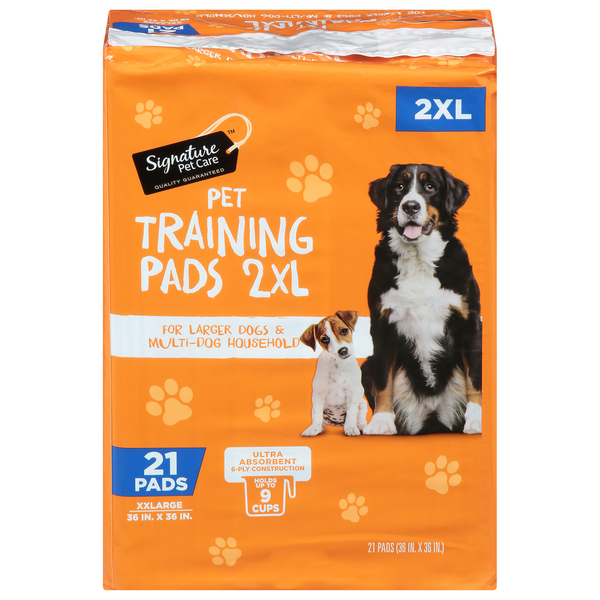 Signature SELECT Training Pads, Pet, 2XL