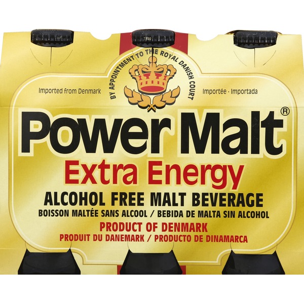 Power Malt Beer, Alcohol Free, Extra Energy (6 each) Instacart