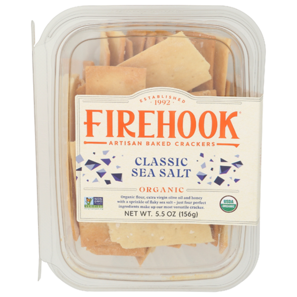 Firehook Organic Classic Sea Salt Crackers