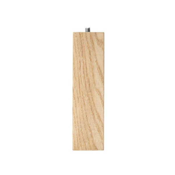 Waddell Parsons Square Table Leg With Hanger Bolt - 6 In. H X 1.625 In. Dia. - Sanded Unfinished Ash Wood - Diy Furniture Decor