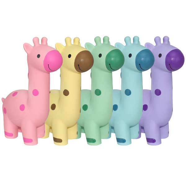 Multipet International Latex Giraffe Dog Toy