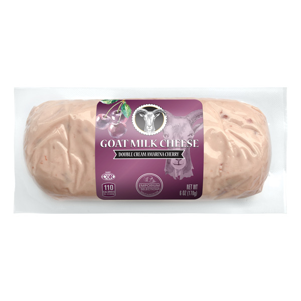 Emporium Selection Double Cream Amarena Cherry Goat Log
