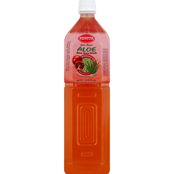 Visvita Aloe Vera Drink, Pomegranate Taste Same-Day Delivery | Northgate  Market