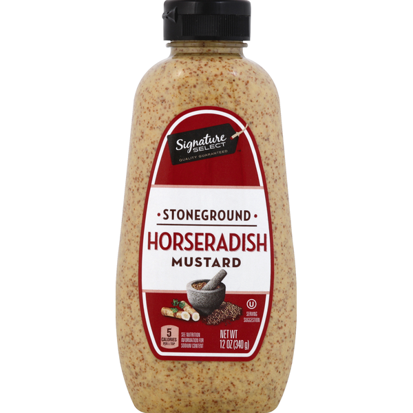 SIGNATURE SELECTS Mustard, Horseradish, Stoneground