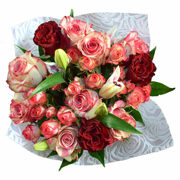Wegmans Roses Wegmans Wegmans Premium Rose & Lily Bouquet Same-Day Delivery or Pickup ...