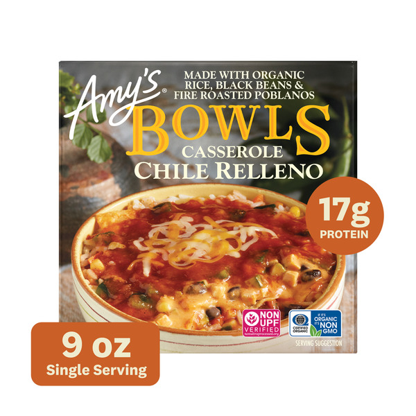Amy's Kitchen Chile Relleno Casserole Bowl