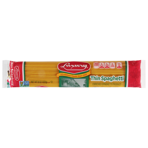 Luxury Pasta, Spaghetti, Thin