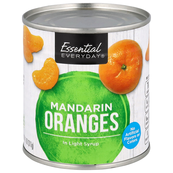 Essential Everyday Oranges, in Light Syrup, Mandarin
