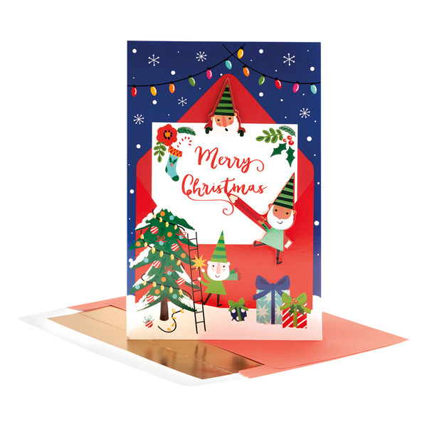 ALDI Merry Moments Merry Elfs Handmade Christmas Cards Same Day ALDI Merry Moments Merry Elfs Handmade Christmas Cards Same Day