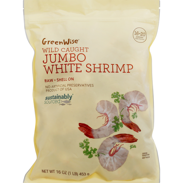 GreenWise White Shrimp, Jumbo (16 oz) Instacart